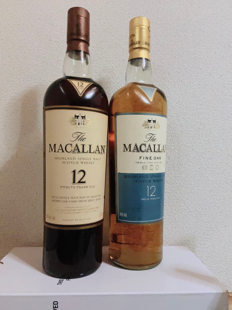 マッカラン　12年スパニッシュオークスコッチウイスキー　マグナムボトル　入手困難