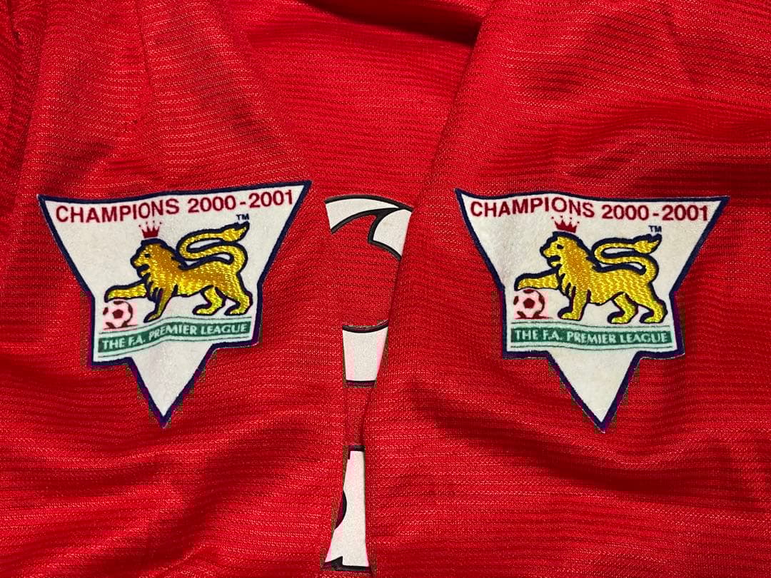 01-02 マンチェスター ユナイテッド ホーム ユニフォーム　ベッカム M