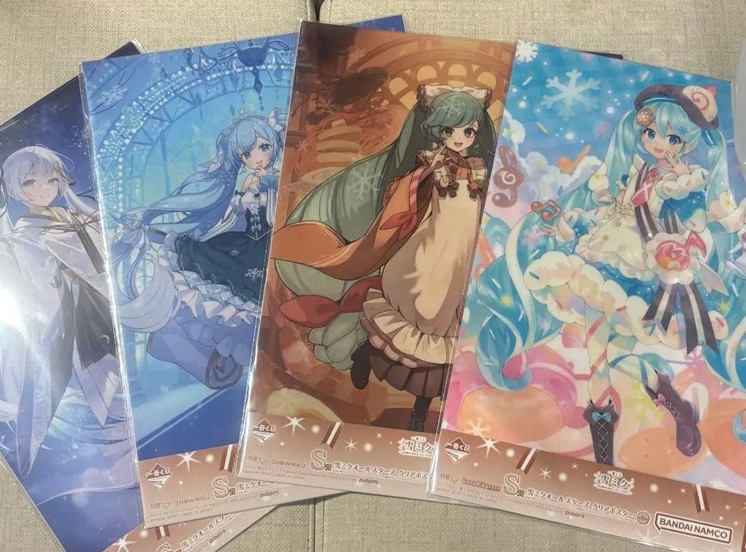 雪ミク　2026 一番くじ　フィギュア A賞 B賞 ラストワン賞 S賞ポスター