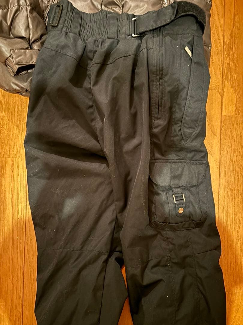 新品未使用 FILA 取り外し可能ファーフード付きスノーボードウェア２点セット