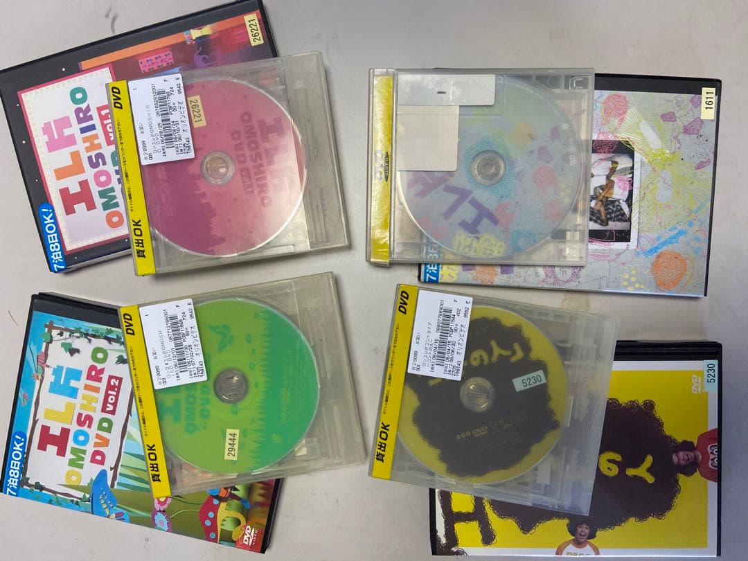 お笑いDVDまとめ売り　完売地下劇場、根津サンセットカフェ、落下女、エレ片ライブ