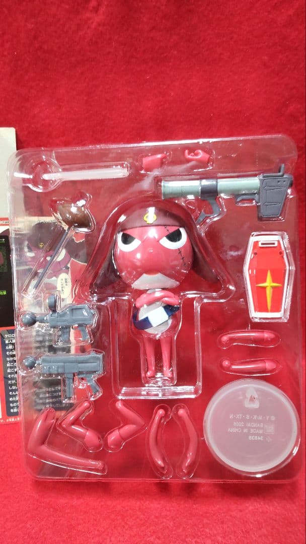 ５体セット　ケロロ軍曹　ケロロインアクション