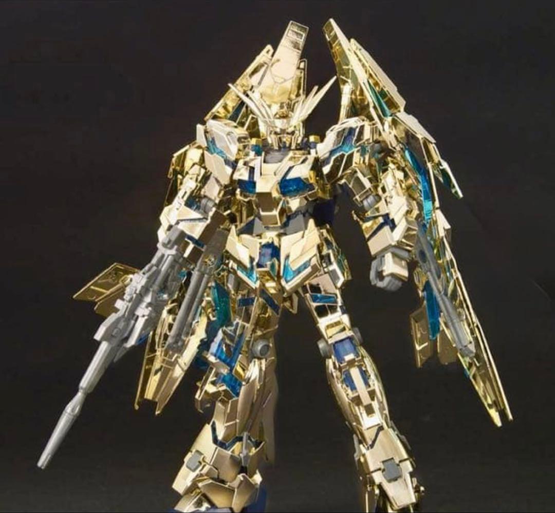 ガンダムベース限定 HG ユニコーンガンダムゴールド＆シルバーセット未配布トレカ