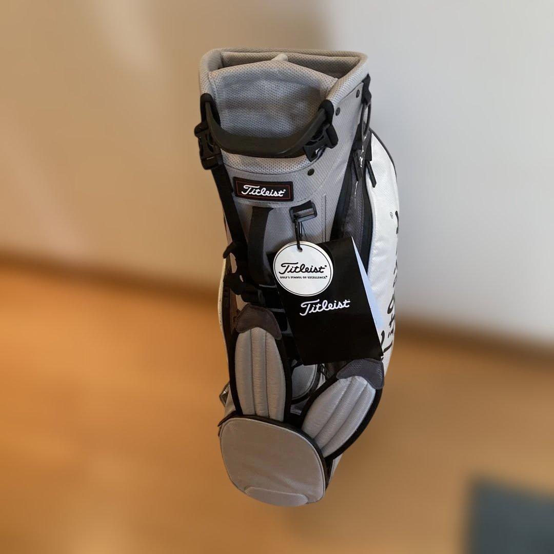 Titleist スタドラ ゴルフバッグ グレー/ホワイト