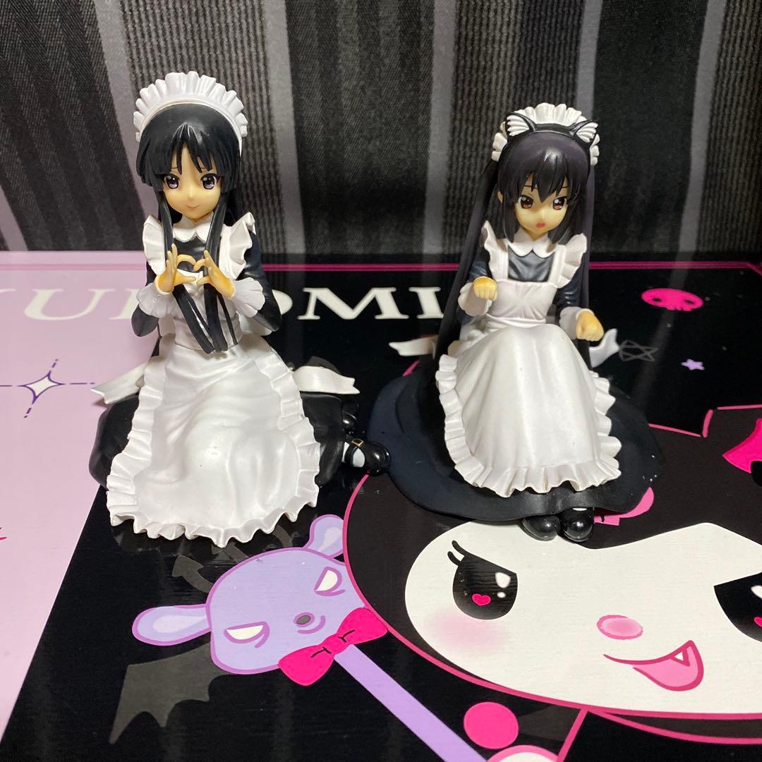 けいおん！フィギュア　メイド服 秋山澪　田井中律　平沢唯　中野梓　セット