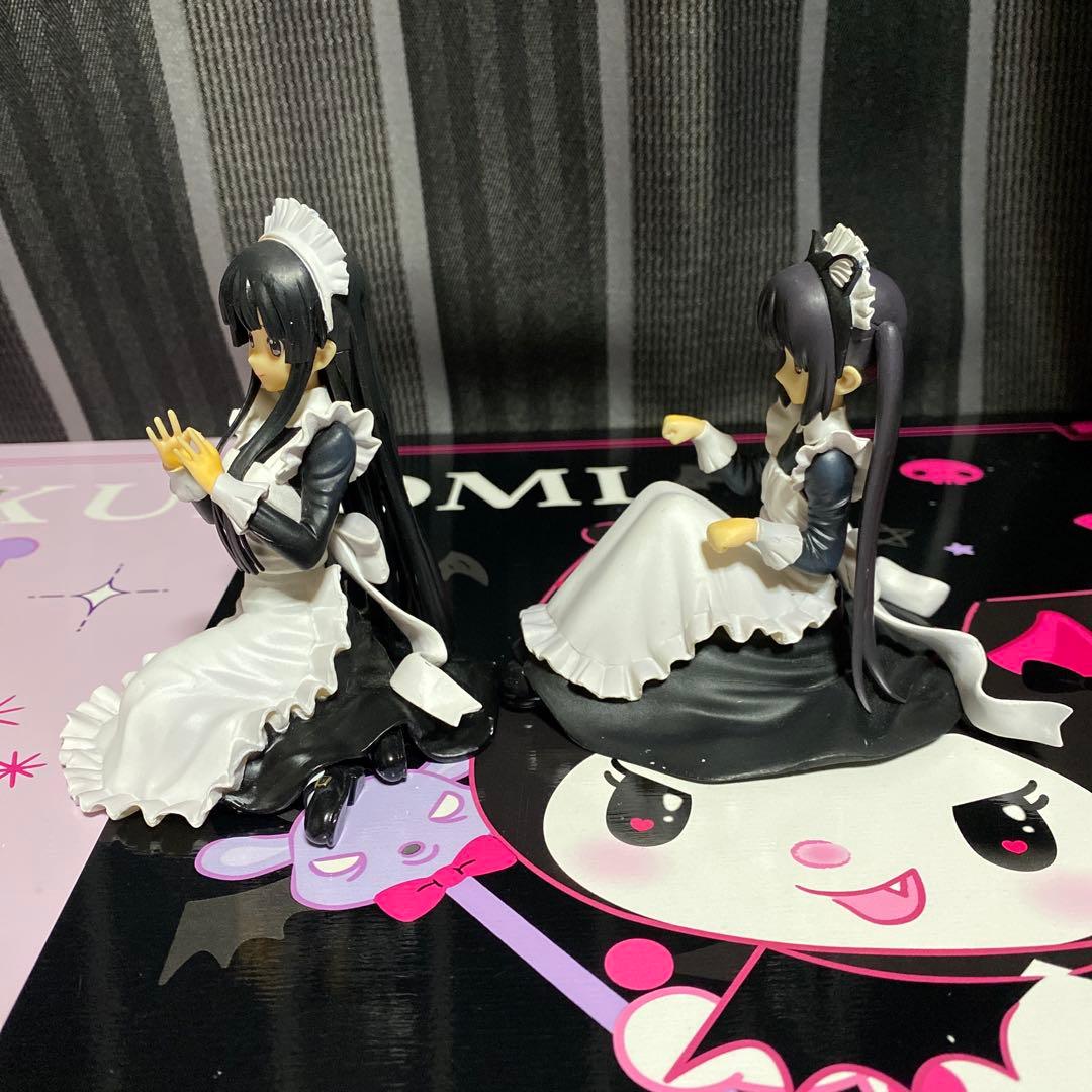 けいおん！フィギュア　メイド服 秋山澪　田井中律　平沢唯　中野梓　セット