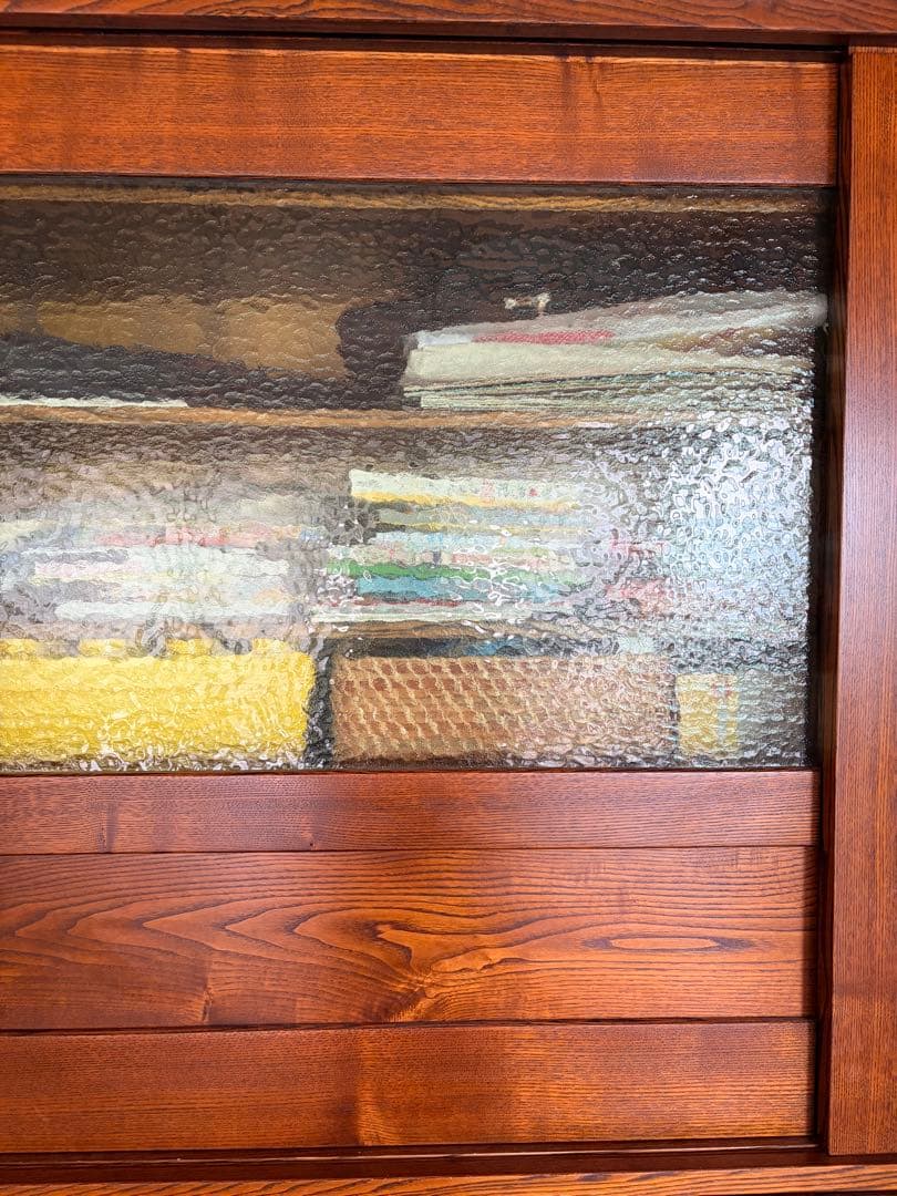 高級家具　食器棚　水屋棚　天然木