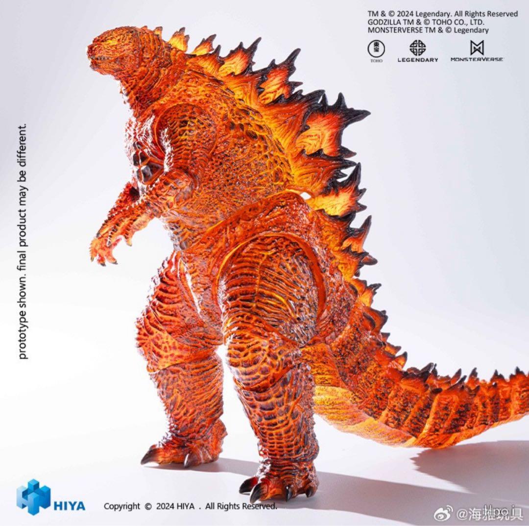 hiya toys キングギドラ&バーニングゴジラ (Battle Ver)