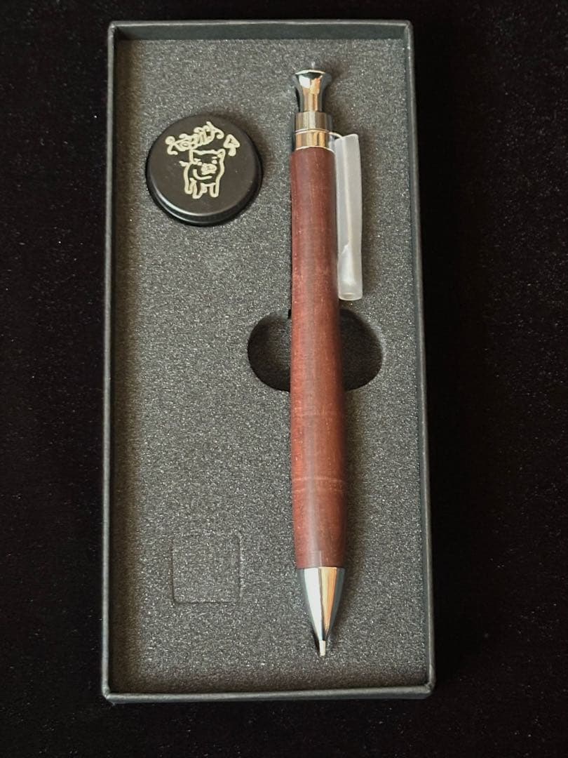 こぶた工房 シャープペンシル メキシカンキングウッドすり傷あり0.5mm