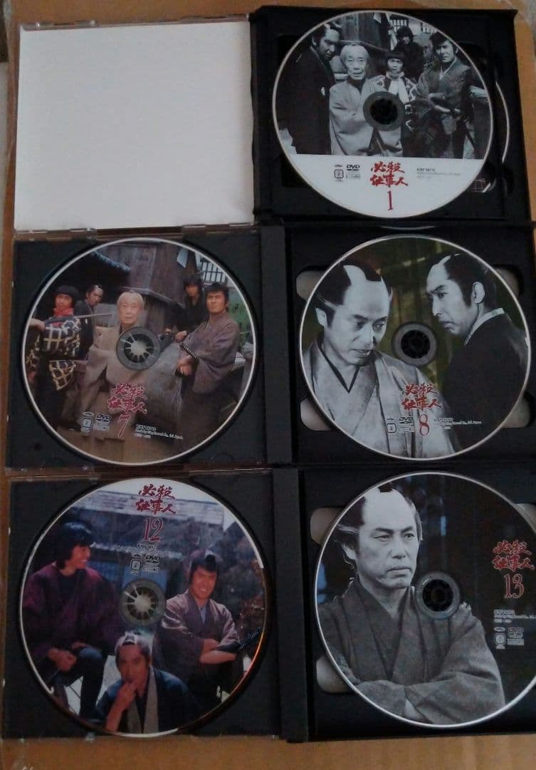 【最安値】必殺仕事人 DVD BOX 一掛之巻 二掛之巻 三掛之巻