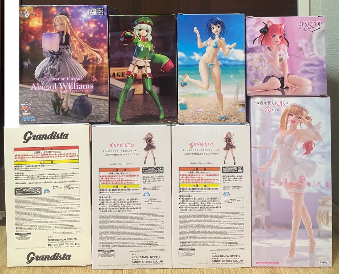 アニメフィギュアまとめ売り8個