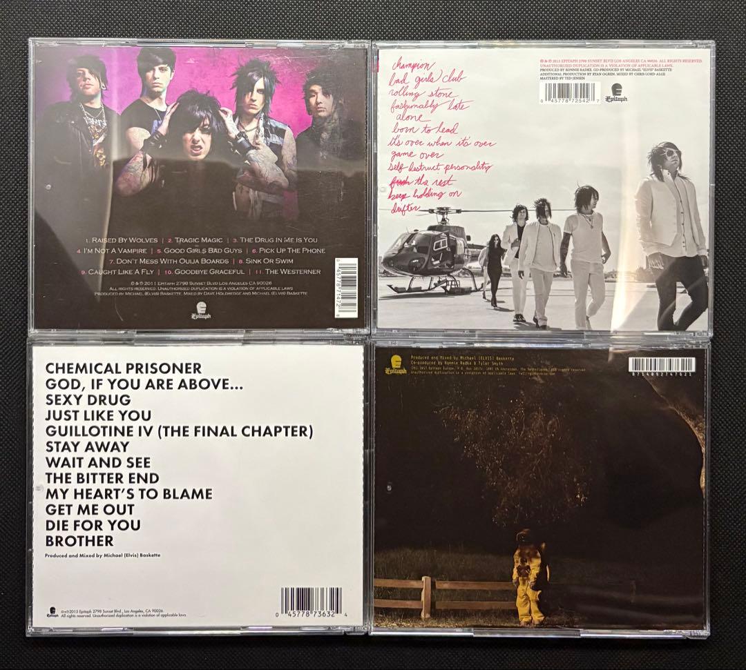 Falling in Reverse CD4枚セット1st〜4thアルバム