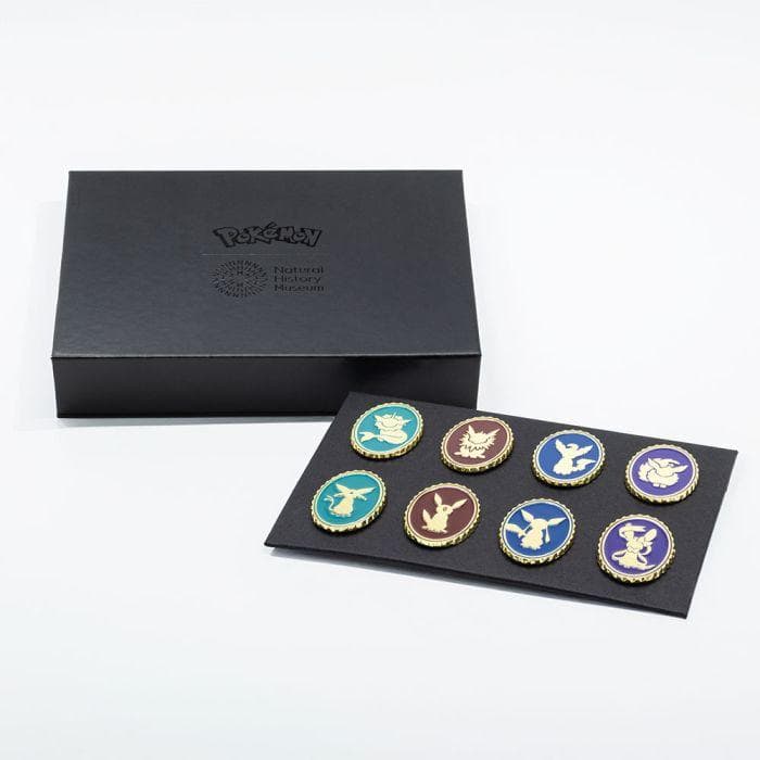 ポケモン 自然史博物館 コラボ ピンバッジ イーブイ