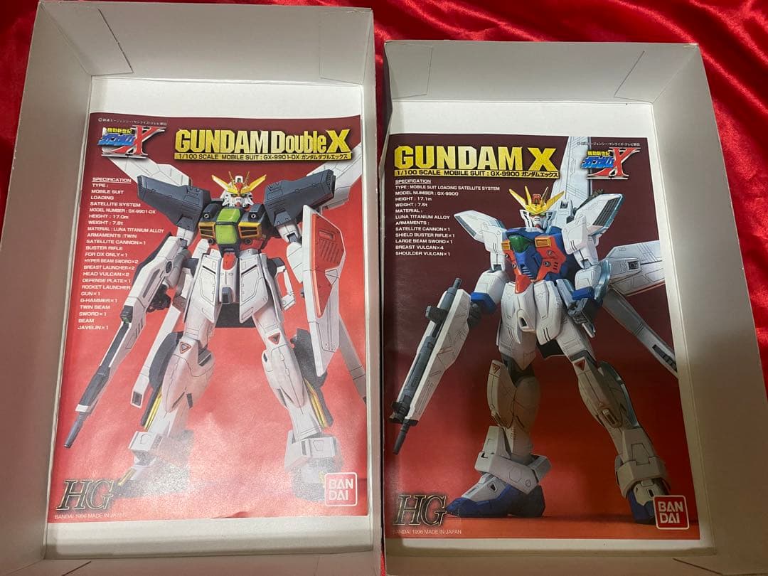 HG 1/100 ガンダムx ダブルx 新品　未開封　２個　旧キット