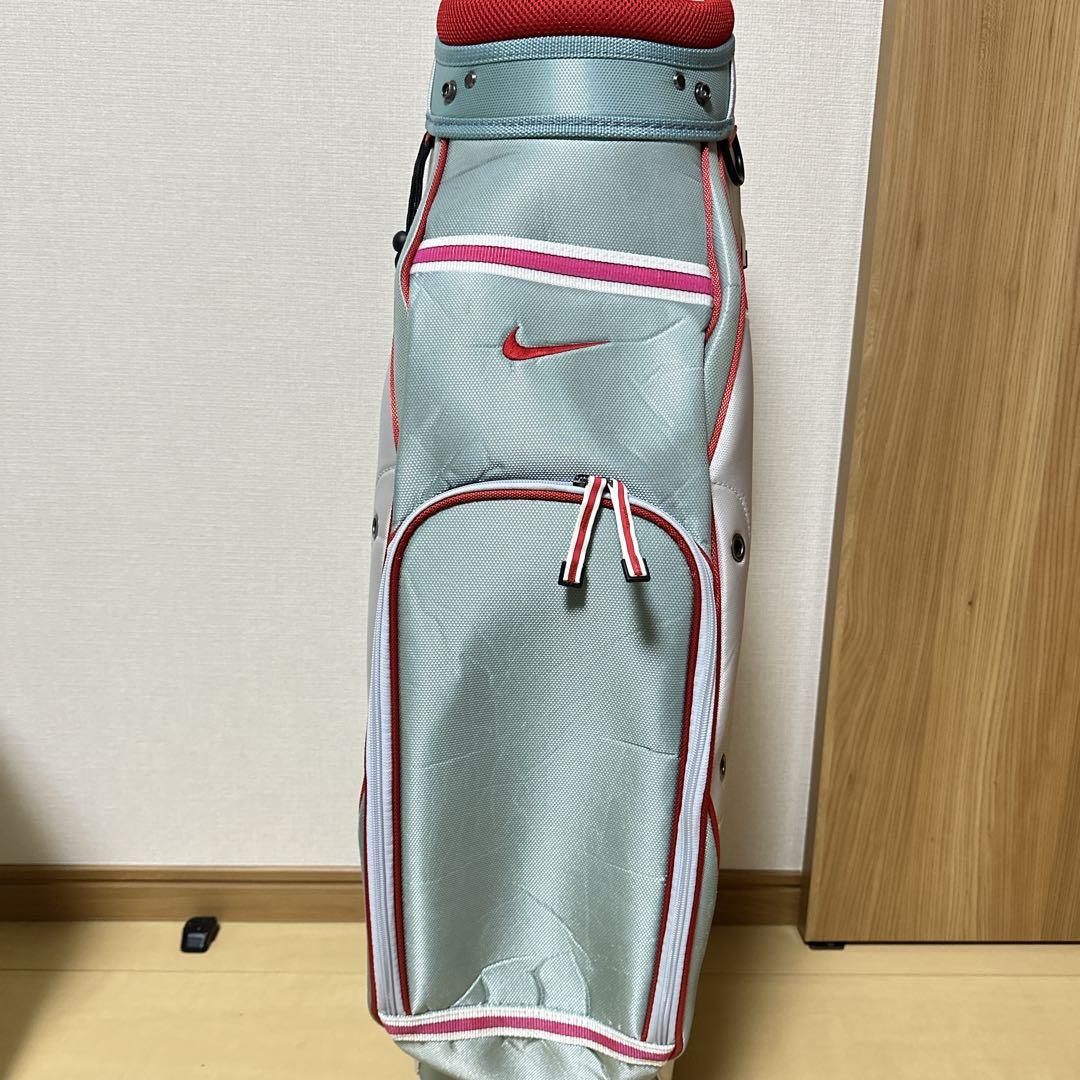廃盤希少 NIKE GOLF キャディバッグ ライトブルー/ホワイト