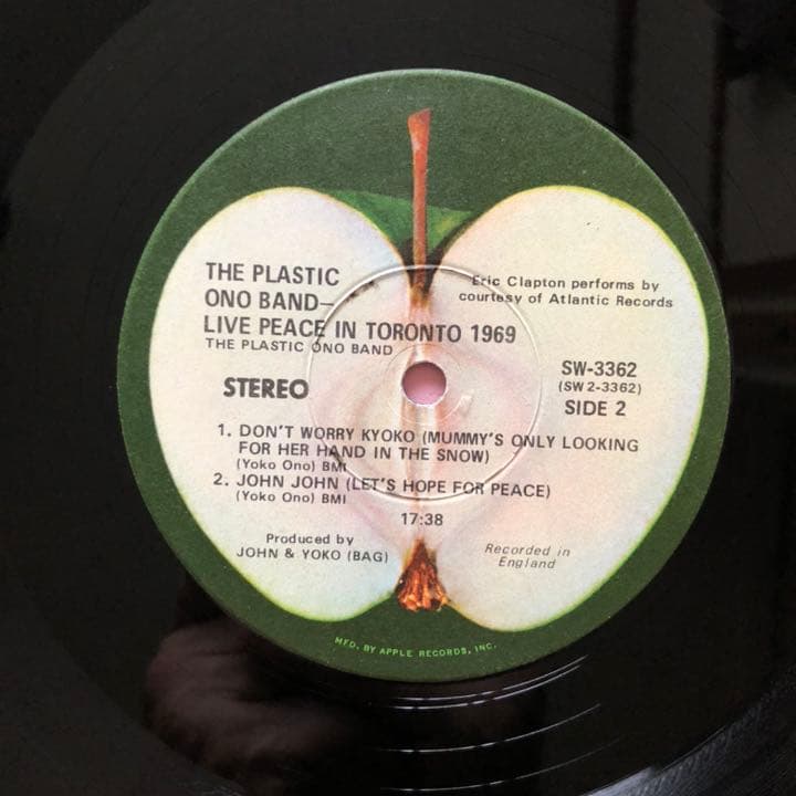 ジョンレノン John Lennon【USオリジナル盤・初回・完品・極美品】