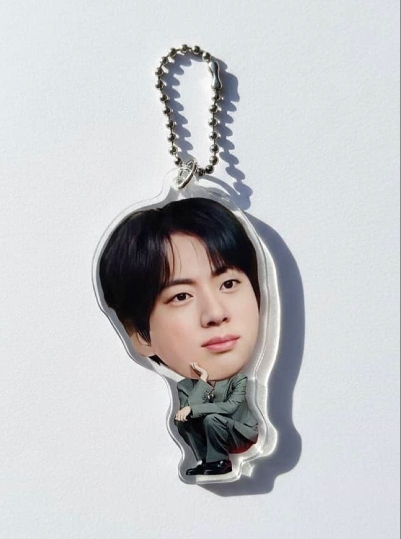 BTS Jin ソクジン ジン 2等身キーホルダー 6cm