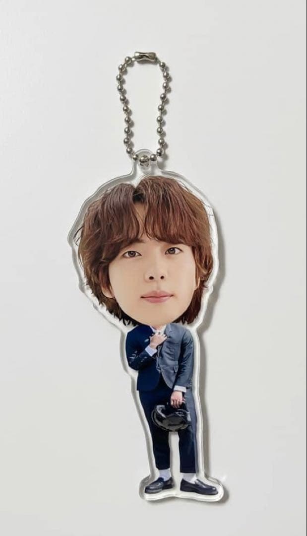 BTS Jin ソクジン ジン 2等身キーホルダー 6cm
