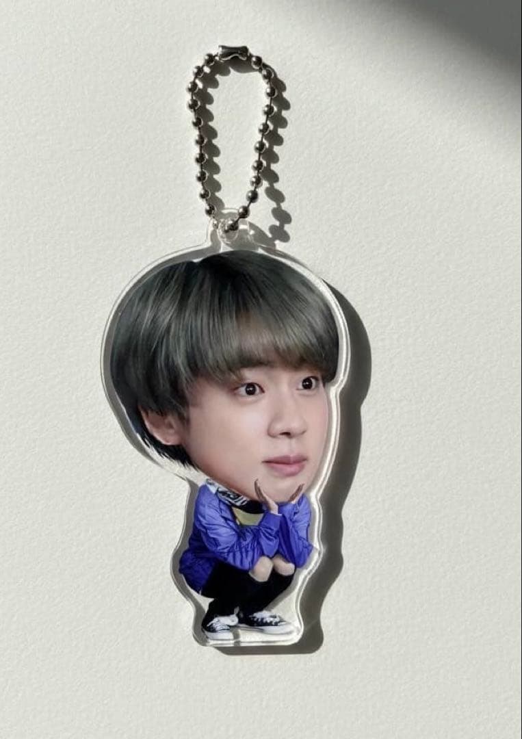 BTS Jin ソクジン ジン 2等身キーホルダー 6cm