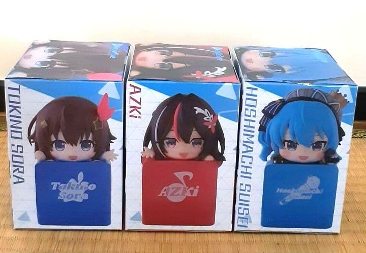 ホロライブ　ひっかけ フィギュアvol.1　AZKi　すいせい　4点セット