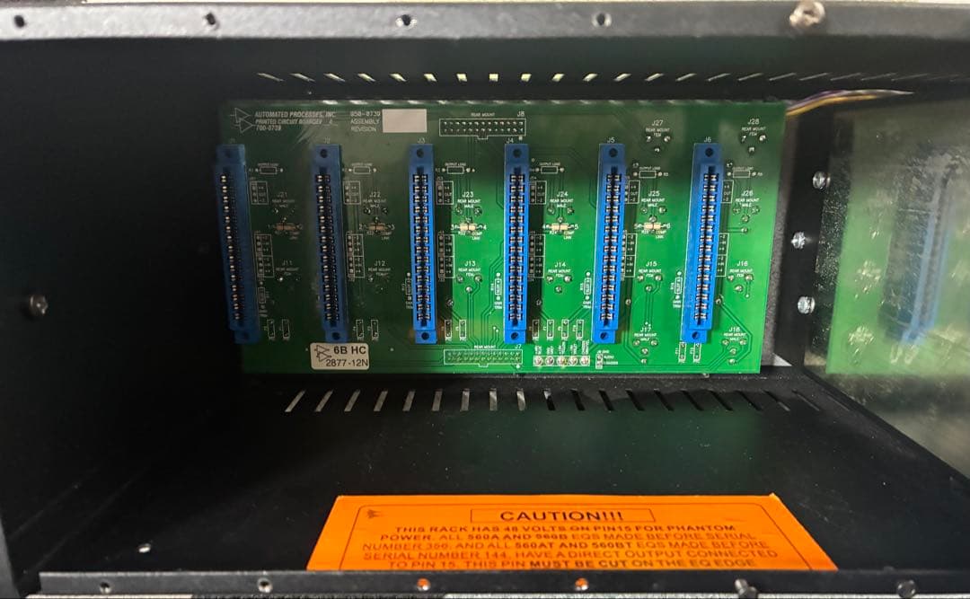 【美品】API 500-6B 6スロット・ランチボックス