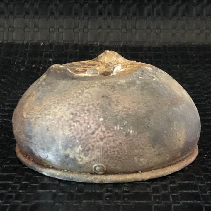 究極の美◼️蔵から美しい自然釉薬の備前焼と思われる盆栽鉢が出てきた、茶道具、花道具