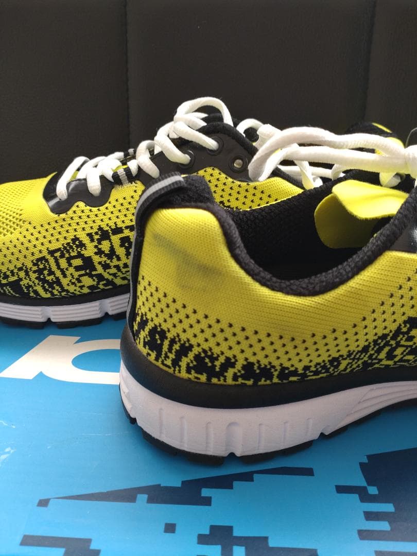 SIDIスニーカー ゴシップ GOSSIP イエロー/ブラック 42(26,5)