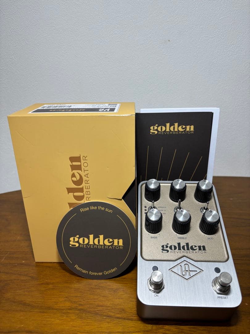 UAFX Golden Reverberator リバーブ