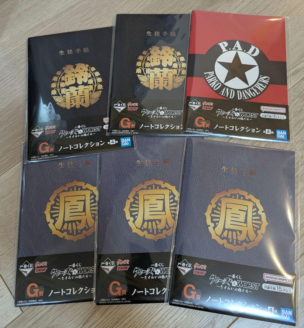 一番くじ クローズ&WORST A B D E賞 ラストワン賞+下位賞33点