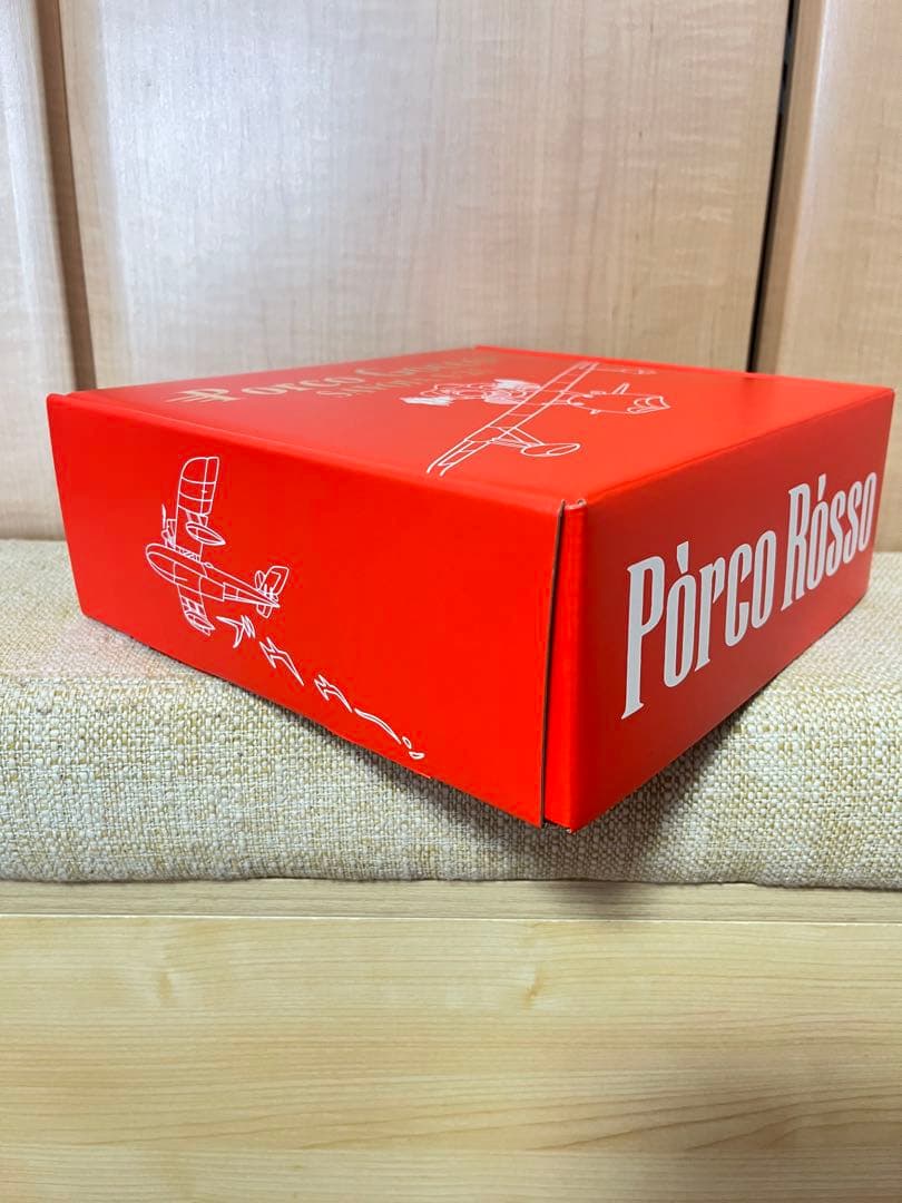新品未開封　紅の豚　飛行機 Porco Gocco SAVOIA S.21 赤