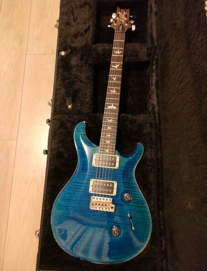 ギター PRS Custom24 10top Blue Matteo