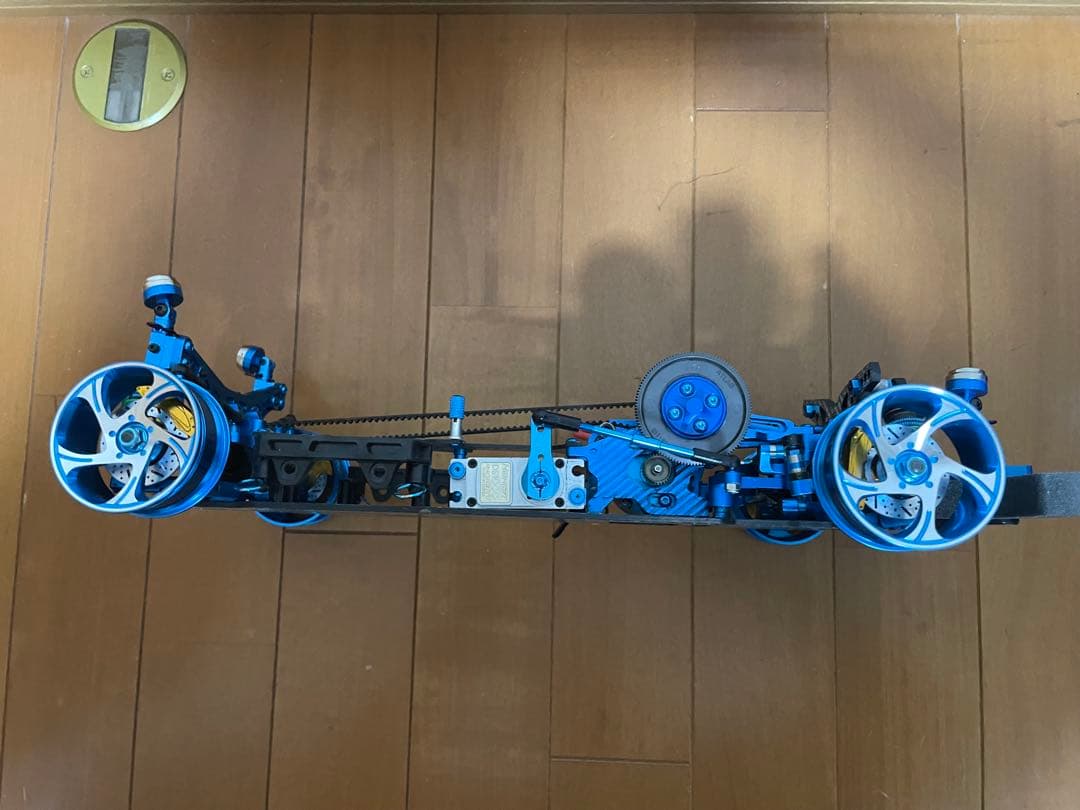 【希少/未走行】タミヤ TA-05 コンバージョン スクエア ホワイトカーボン