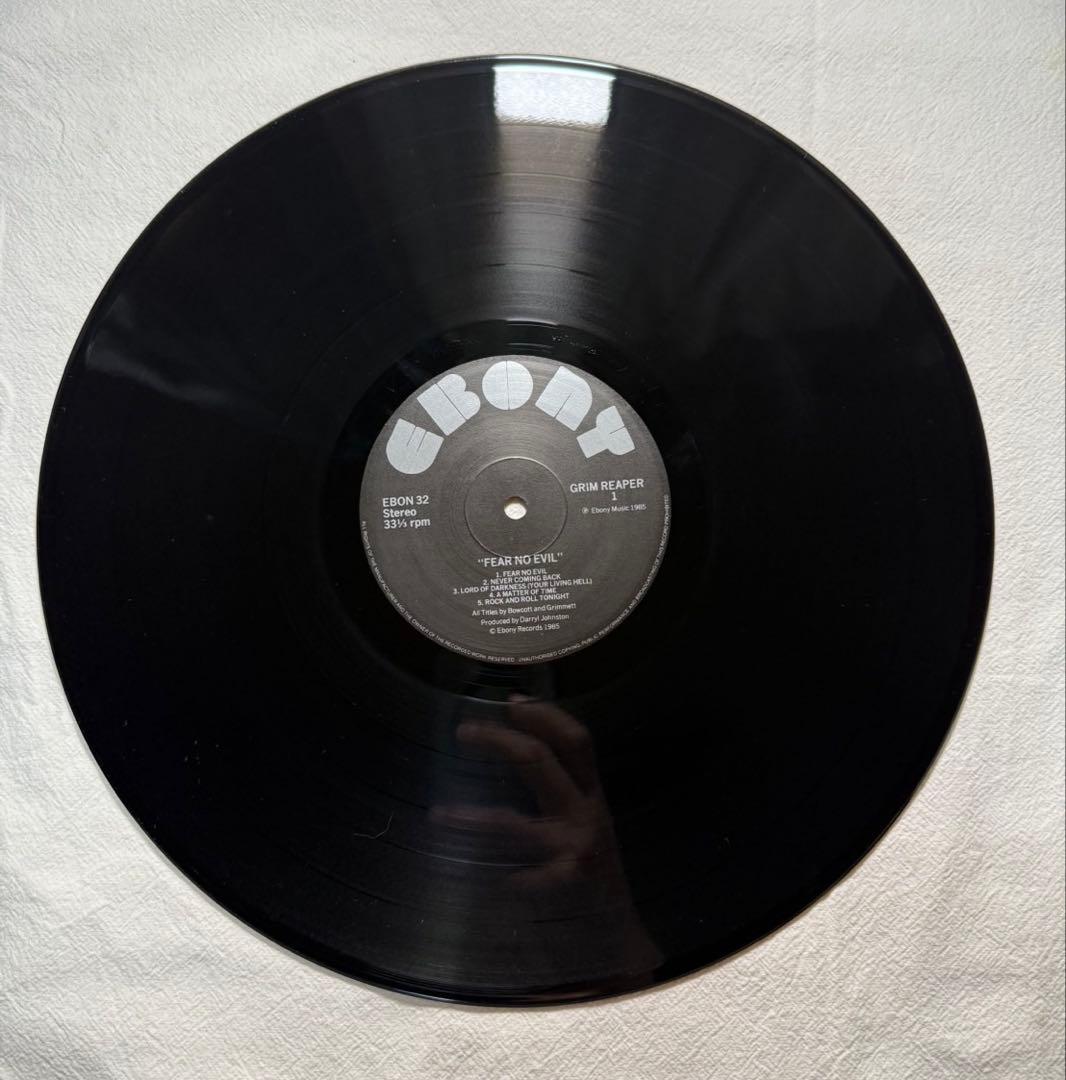 GRIM REAPER「FEAR NO EVIL」LP