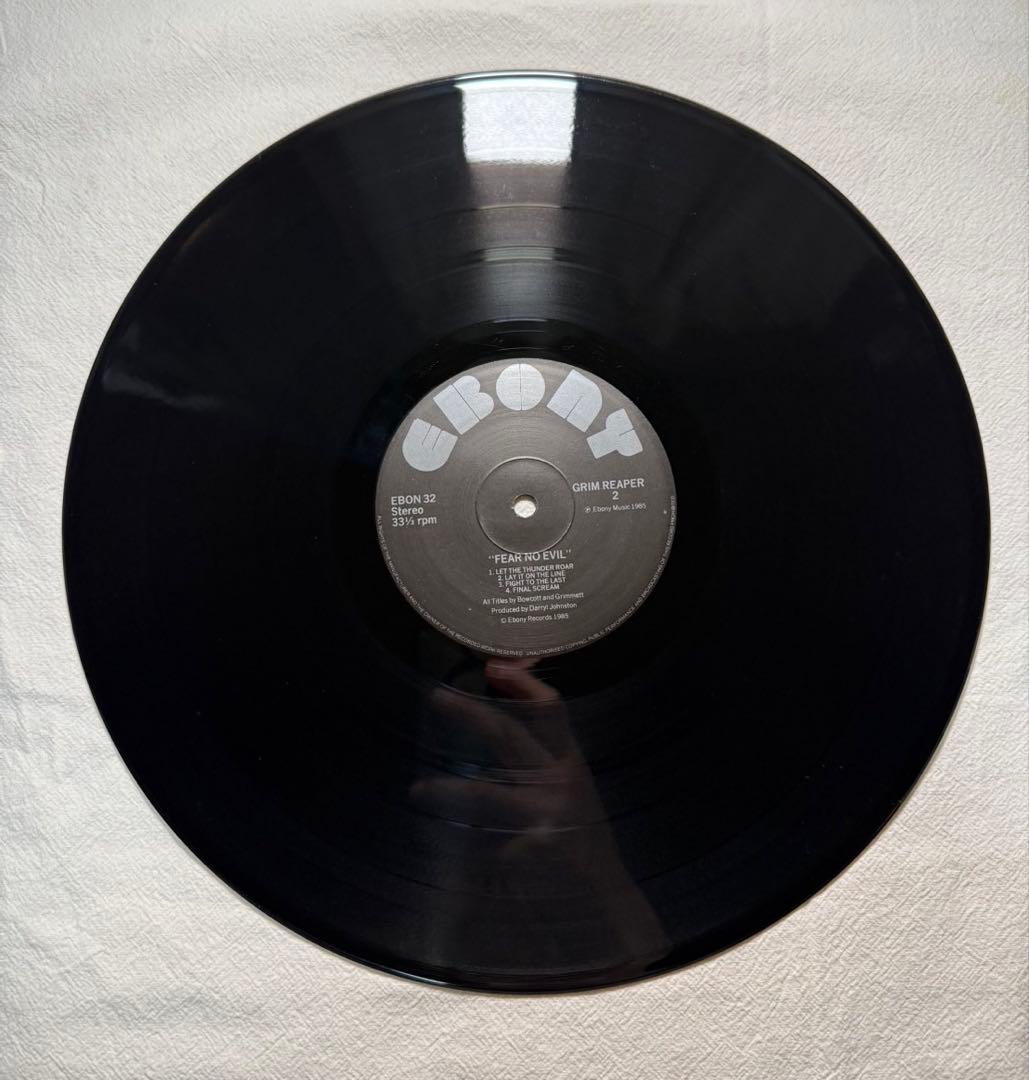 GRIM REAPER「FEAR NO EVIL」LP