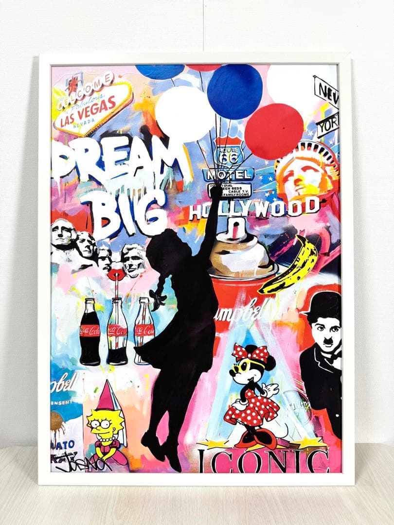 やぴ！フレーム付きキャンバスアート