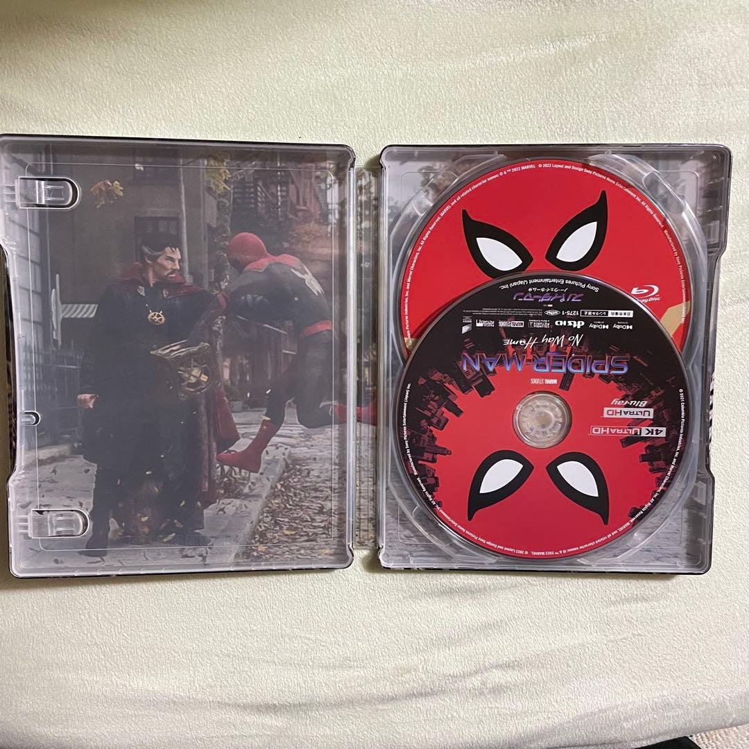 新品 スパイダーマン ノー・ウェイ・ホーム プレミアム Blu-ray 限定盤