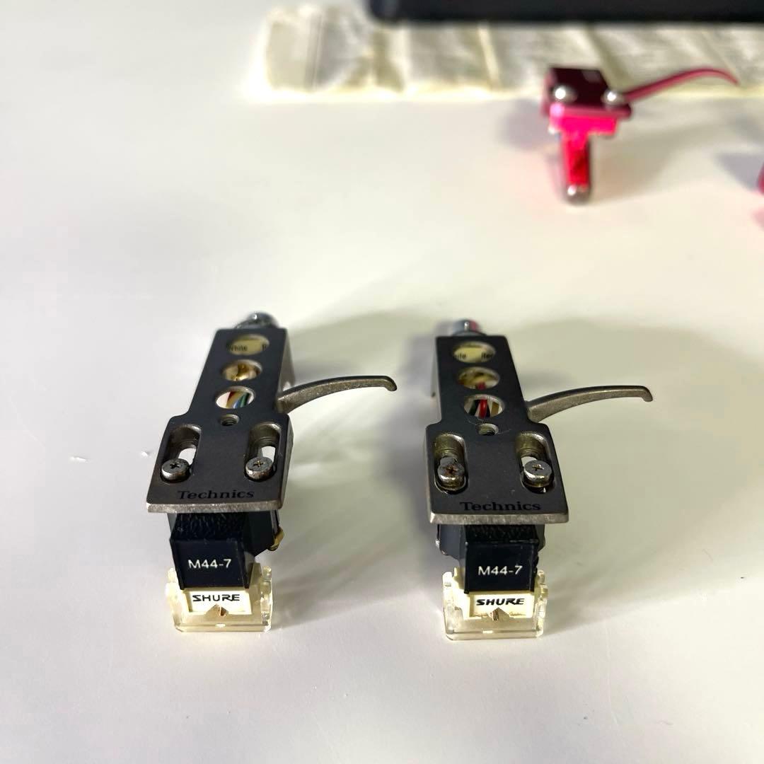 ortofon om scratch &Technics SHURE M44−7