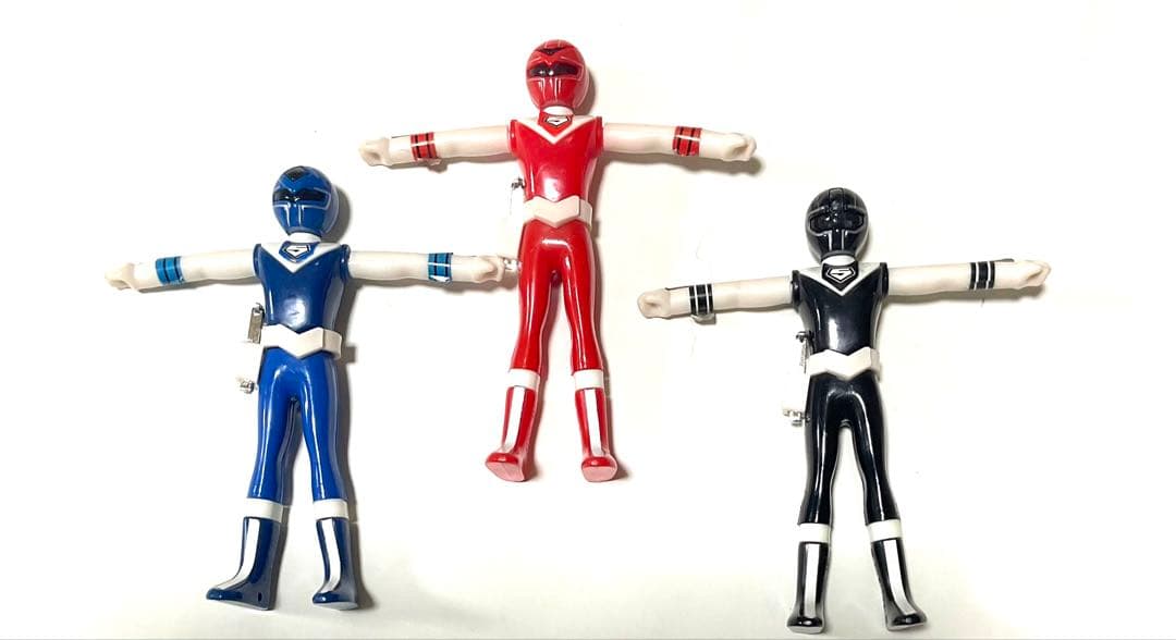 バンダイ オーラアタック 戦隊ヒーローセット