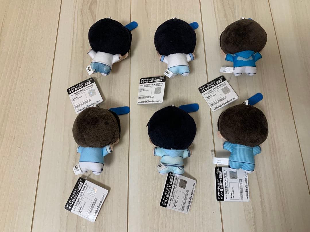TWS ちびぐるみ vol.1 vol.2 全6種 コンプリート ナムコ限定