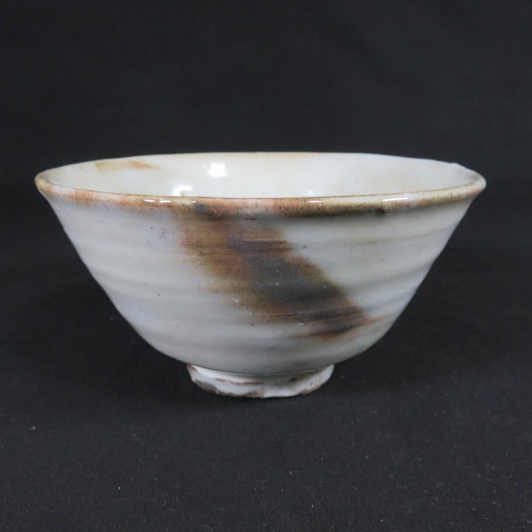 茶碗 粉引 山上憲一 木箱 共箱 抹茶碗 茶器 茶道具 茶の湯