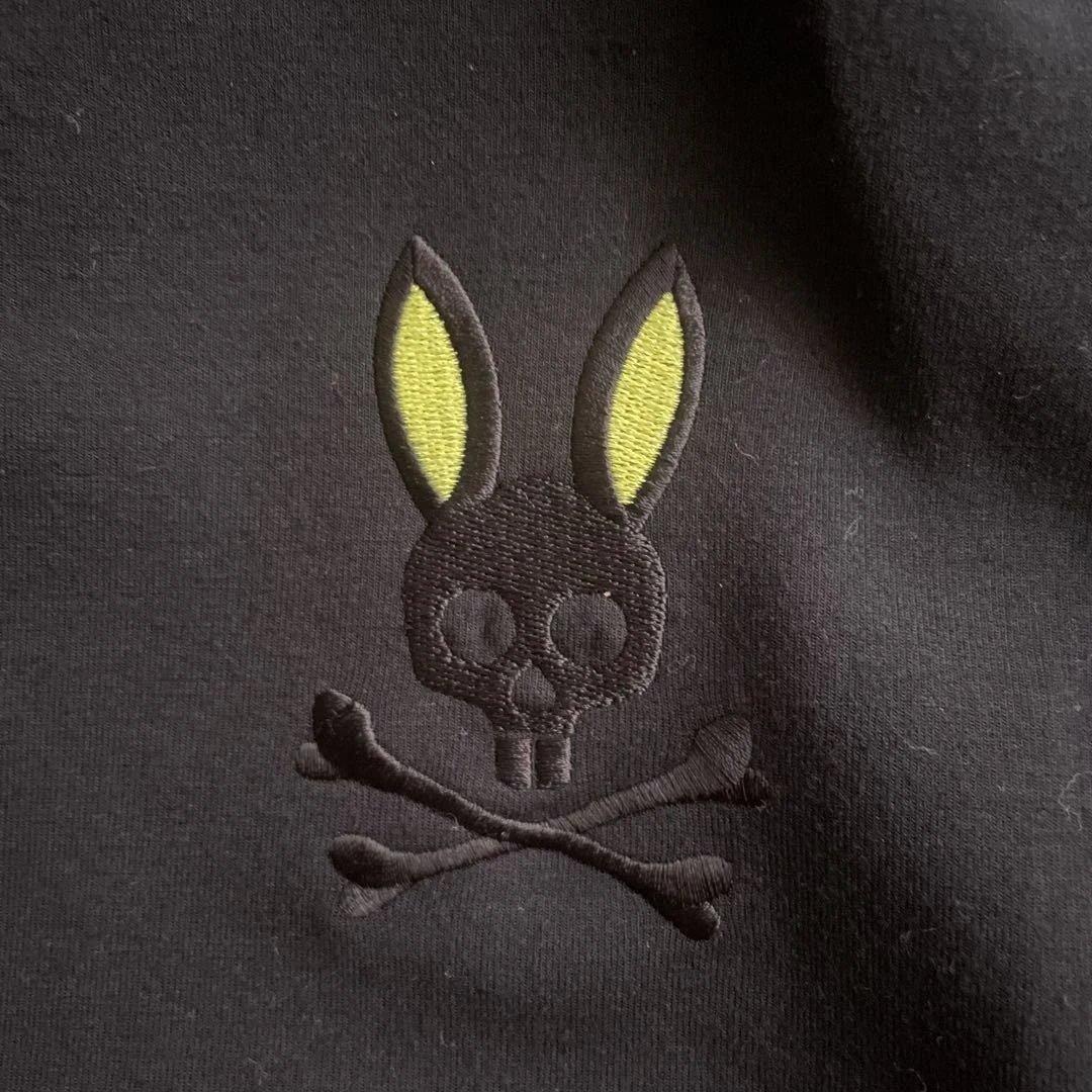 Psycho Bunny ブラックジャージ上下セット　ゴルフウェア