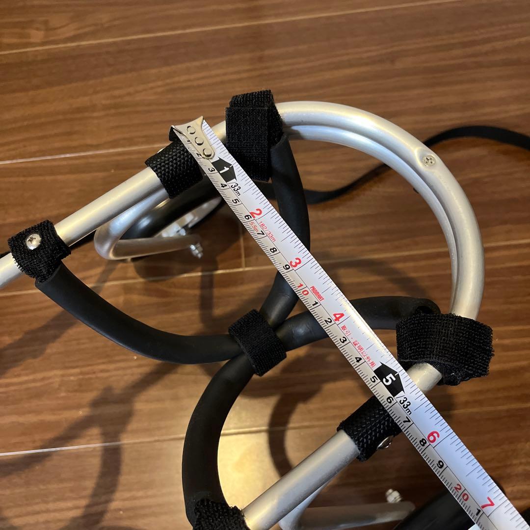 試着のみの未使用✳︎ ポチの車イス アルミニウム製 犬用　小型犬　シルバー　軽量