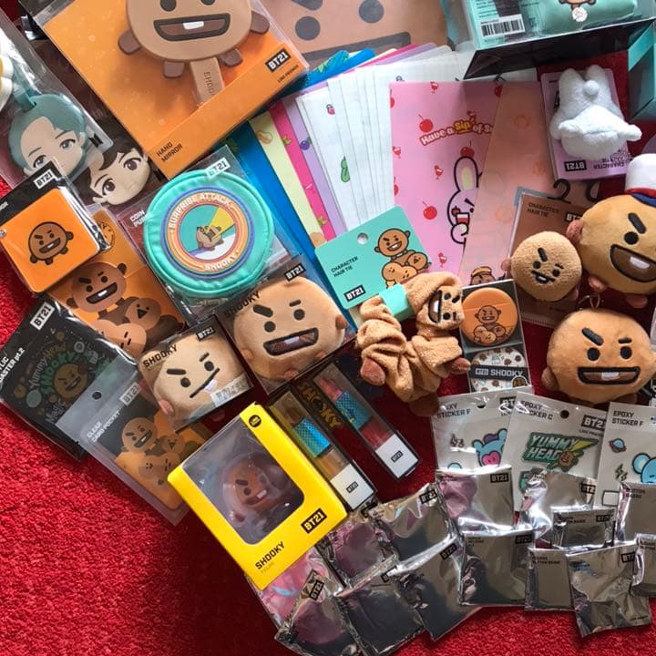 BT21 まとめ売り shooky ショッキー MANG KOYA