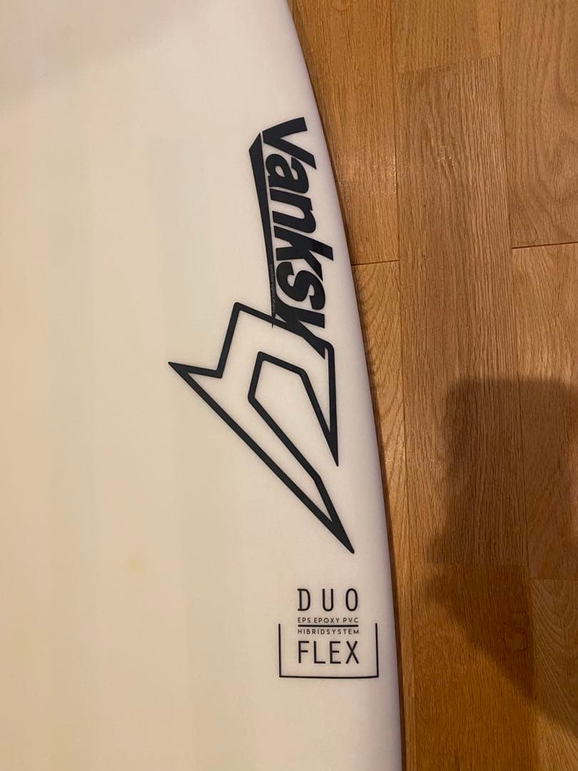 Vanksy Duo Flex ショートボード ホワイト　未使用品6'1 33L