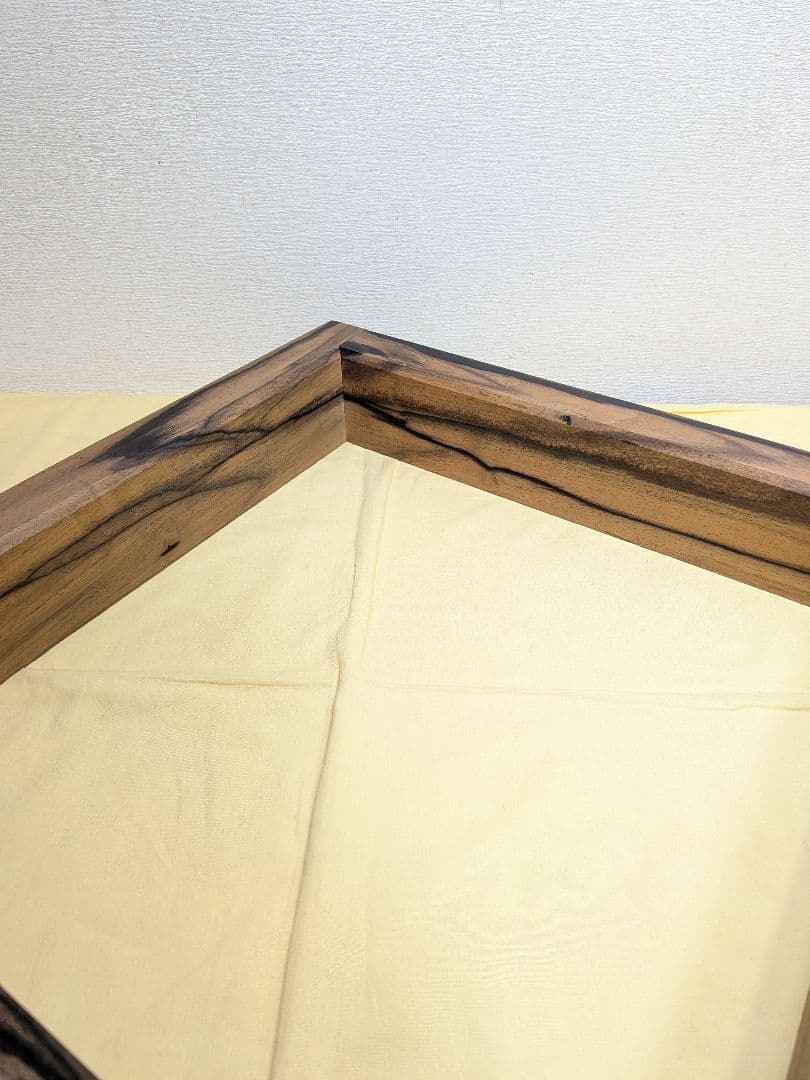 お茶道具　黒柿　炉縁