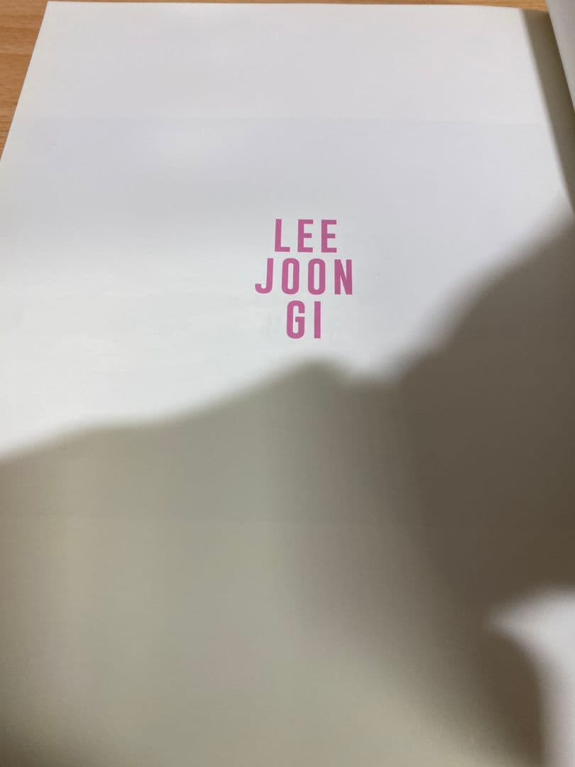 R ∞　LEE JOON GI フォトブック VOL.01 VOL.02