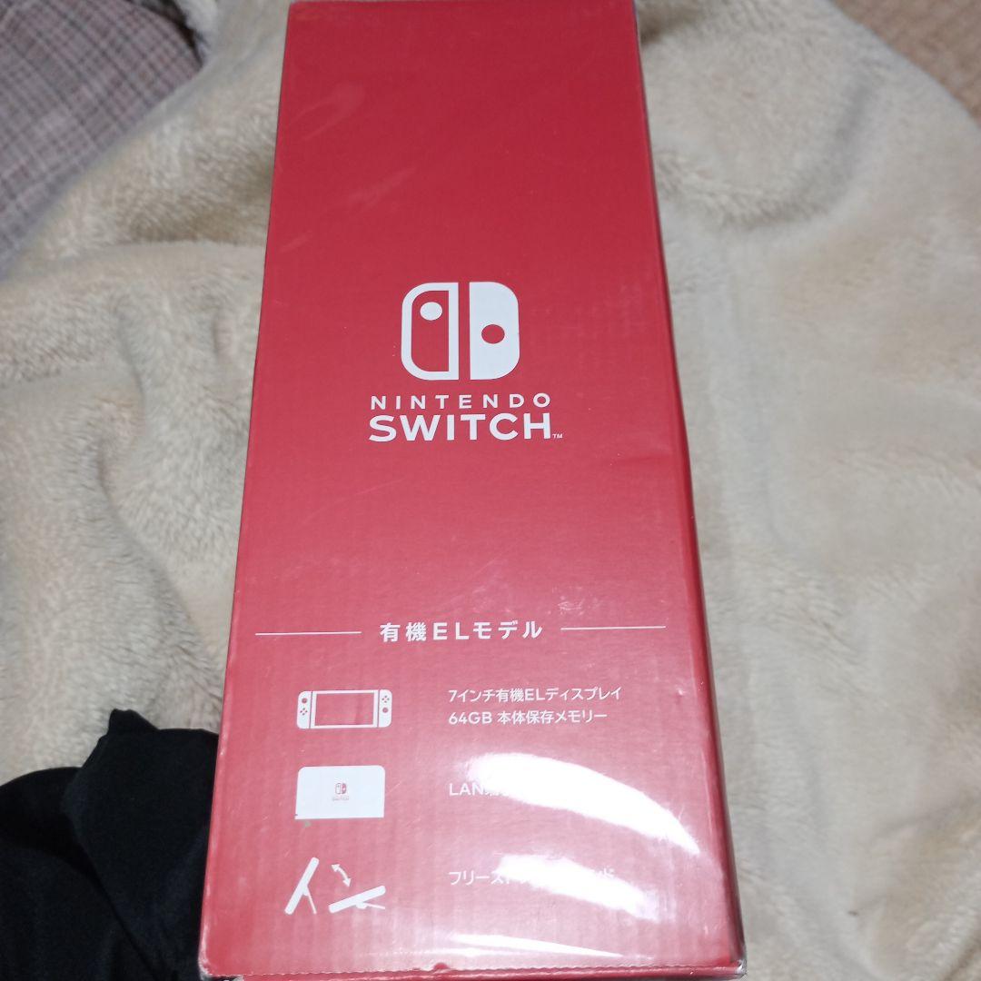 新品未開封　Nintendo Switch（有機ELモデル） マリオレッド