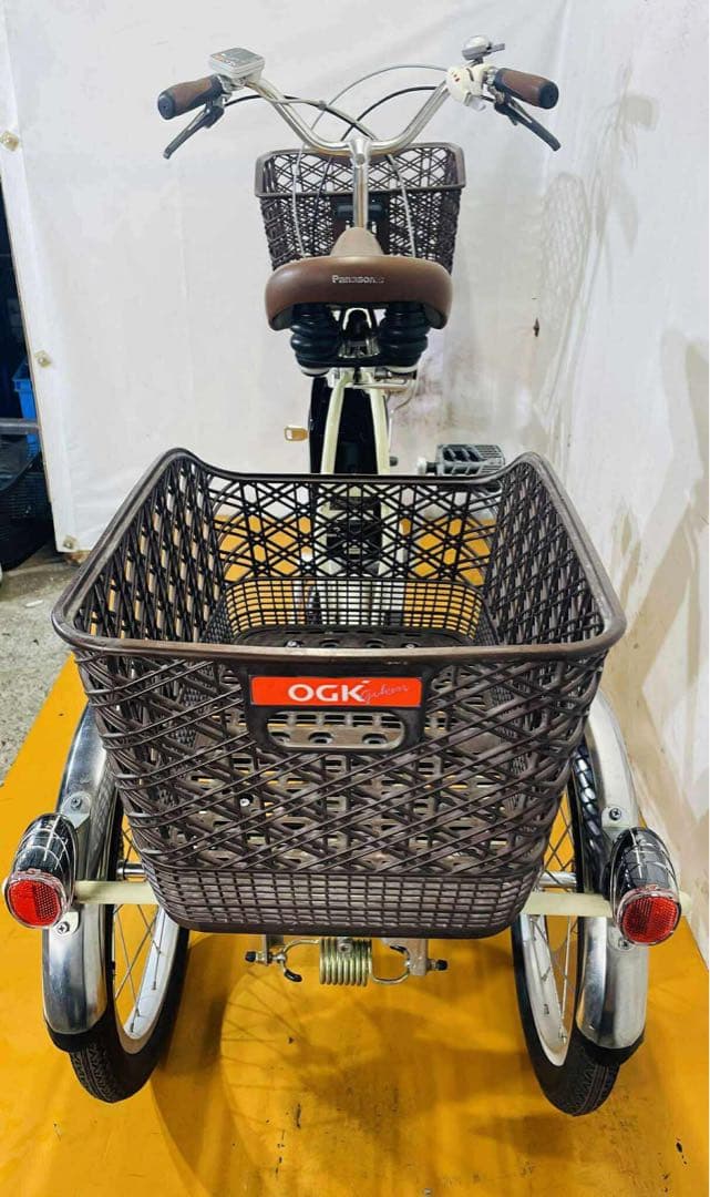 送料無料条件付き　パナソニック 電動アシスト三輪車 中古車