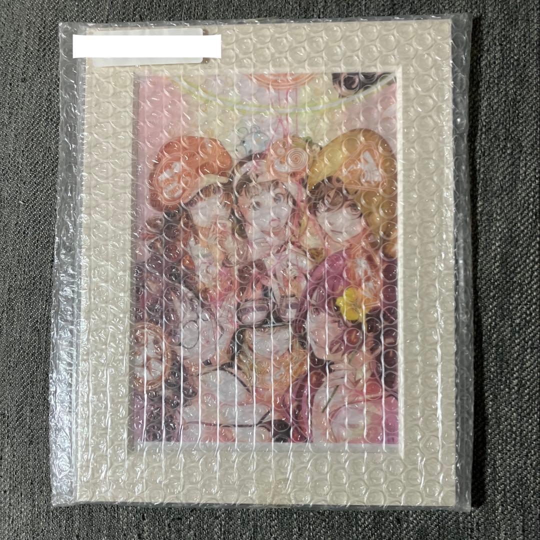 推しちゃれ　漫画『化物語』 くじ　Wチャンス賞 高精細複製画キャラファインマット