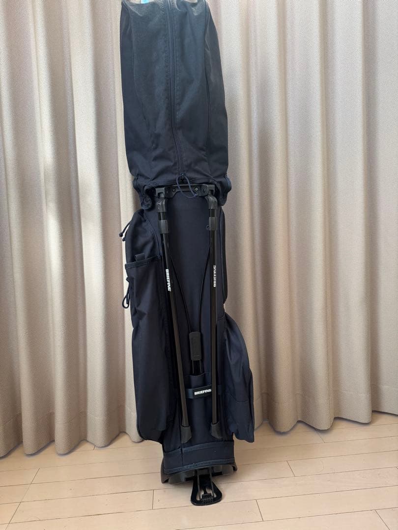 希少⭐︎BRIEFING ネイビー キャディバッグ スタンド付き